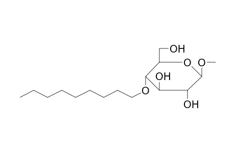 Methyl 4-O-nonylhexopyranoside