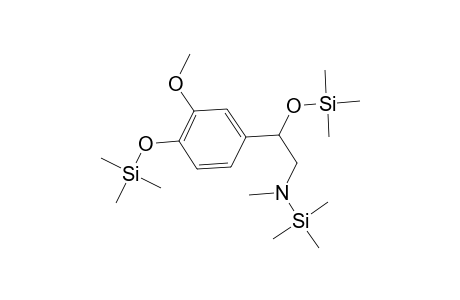 Silanamine, N-[2-[3-methoxy-4-[(trimethylsilyl)oxy]phenyl]-N,1,1,1-tetramethyl-2-[(trimethylsilyl)oxy]ethyl]-