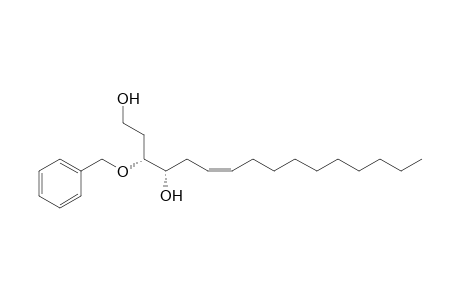 (Z,3R,4S)-3-benzoxyhexadec-6-ene-1,4-diol