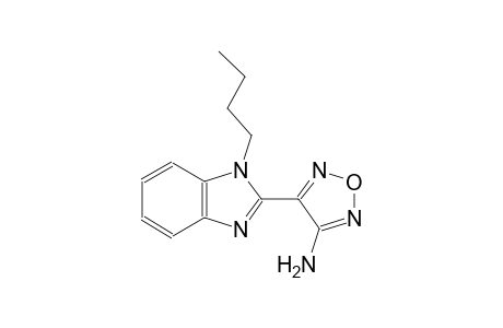4-(1-butyl-1H-benzimidazol-2-yl)-1,2,5-oxadiazol-3-amine