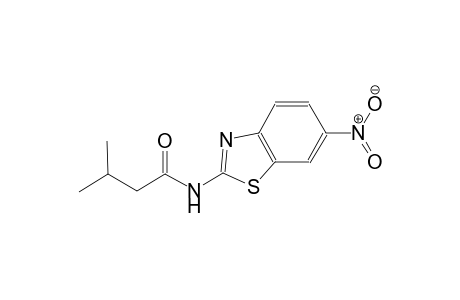 3-methyl-N-(6-nitro-1,3-benzothiazol-2-yl)butanamide