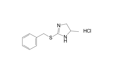 2-(benzylthio)-5-methyl-2-imidazoline, monohydrochloride