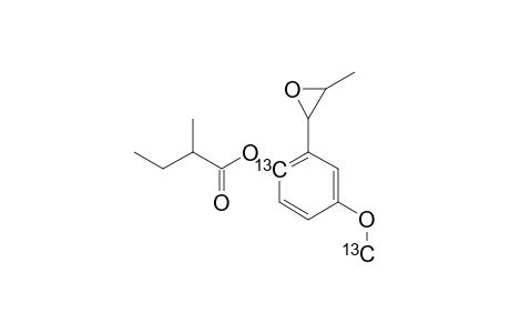 1',2'-EPOXY-PSEUDOISOEUGENOL-2-METHYLBUTYRATE