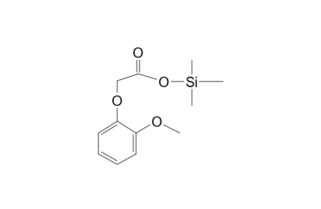 2-Methoxyphenoxyacetic acid, trimethylsilyl ester