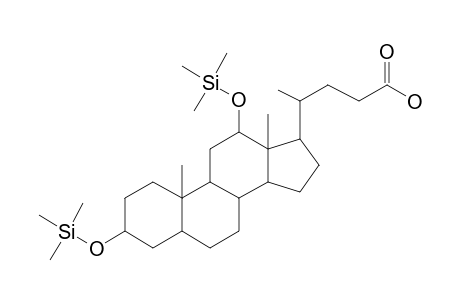 Deoxycholic acid, 2tms derivative