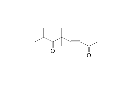 3-Octene-2,6-dione, 5,5,7-trimethyl-, (E)-