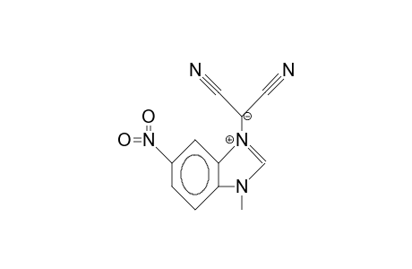 1-Methyl-5-nitro-benzimidazolium-3-dicyano-methylide