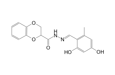 N'-(2,4-Dihydroxy-6-methylbenzylidene)-1,4-benzodioxane-2-carbohydrazide