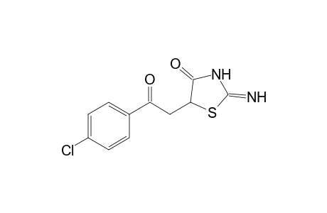 2-Imino-5-[2-(4-chlorophenyl)-2-oxoethyl]-4-oxo-1,3-thiazolidine