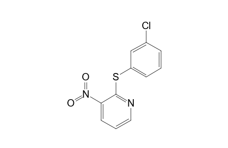 2-[(m-chlorophenyl)thio]-3-nitropyridine