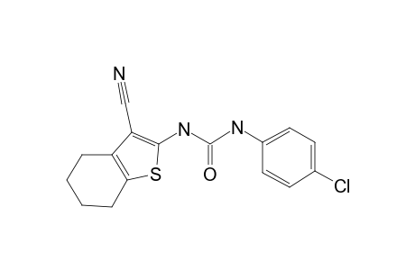 1-(4-Chloro-phenyl)-3-(3-cyano-4,5,6,7-tetrahydro-benzo[b]thiophen-2-yl)-urea