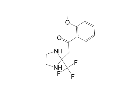 1-(2-Methoxyphenyl)-2-[2-(trifluoromethyl)-2-imidazolidinyl]ethanone