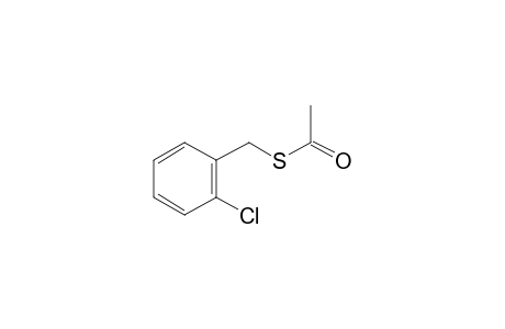 2-Chlorobenzenemethanethiol, S-acetyl-