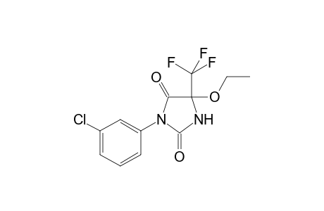 3-(3-Chlorophenyl)-5-ethoxy-5-(trifluoromethyl)hydantoin