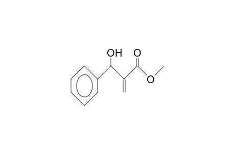 3-Phenyl-3-hydroxy-2-methylidene-propanoic acid, methyl ester