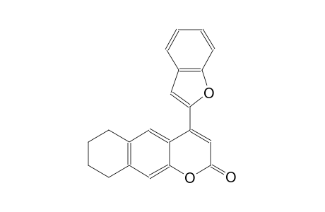 2H-naphtho[2,3-b]pyran-2-one, 4-(2-benzofuranyl)-6,7,8,9-tetrahydro-