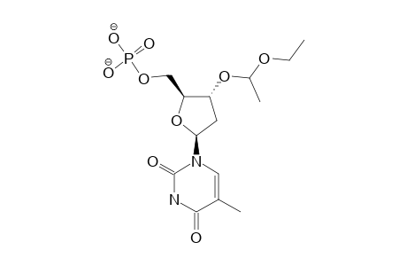 3'-o-(1-Ethoxyethyl)-2'-deoxy-alpha-D-ribofuranosylthymine