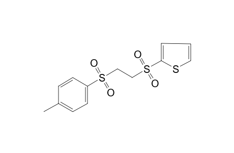 1-[(2-thienyl)sulfonyl]-2-(p-tolylsulfonyl)ethane