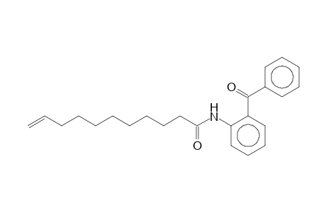 10-Undecenamide, N-(2'-benzoylphenyl)-