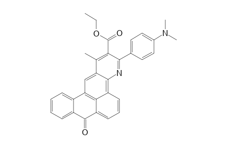 ETHYL-3-(4-DIMETHYLAMINO-PHENYL)-1-METHYL-8-OXO-8H-ANTHRA-[9,1-GH]-QUINOLINE-2-CARBOXYLATE