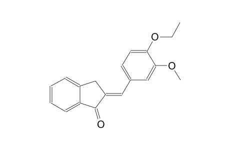 (2E)-2-(4-ethoxy-3-methoxybenzylidene)-2,3-dihydro-1H-inden-1-one