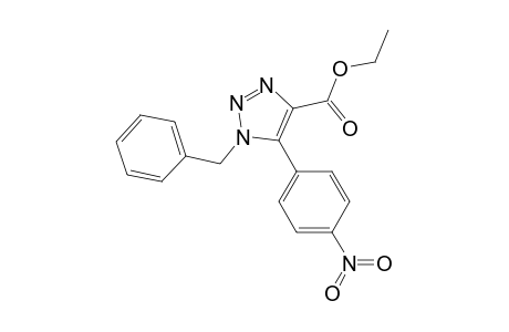 Ethyl 1-benzyl-5-(4-nitrophenyl)-1H-1,2,3-triazole-4-carboxylate