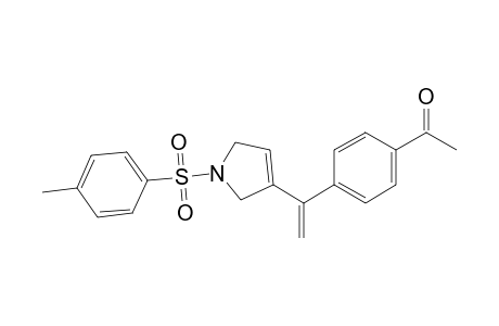 1-(4-{1-[1-(Toluene-4-sulfonyl)-2,5-dihydro-1H-pyrrol-3-yl]vinyl}phenyl)ethanone