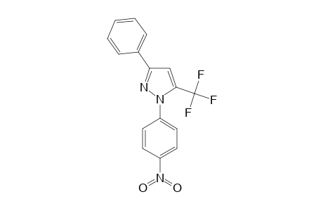 1-(PARA-NITROPHENYL)-3-PHENYL-5-TRIFLUOROMETHYL-PYRAZOLE
