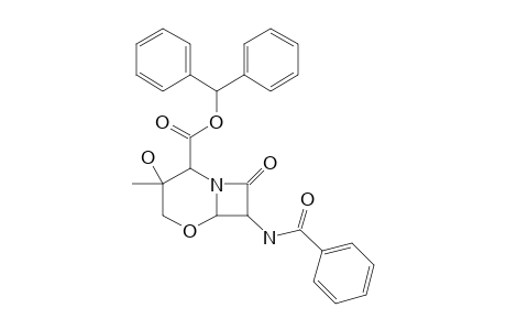 3-ALPHA-HYDROXY-3-BETA-METHYL-1-OXACEPHAM-BENZHYDRYLESTER