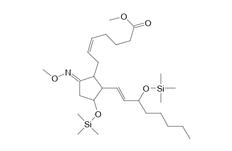 (Z)-7-[(5E)-5-methoxyimino-3-trimethylsilyloxy-2-[(E)-3-trimethylsilyloxyoct-1-enyl]cyclopentyl]-5-heptenoic acid methyl ester