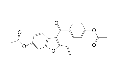 Benzarone-M (di-HO-) -H2O 2AC