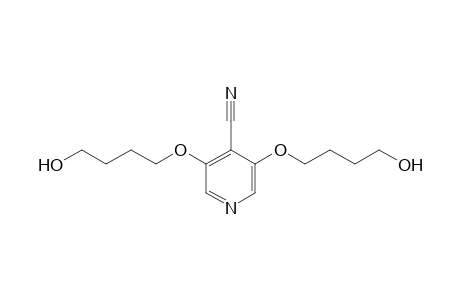 3,5-Bis(4-hydroxybutoxy)-4-pyridinecarbonitrile