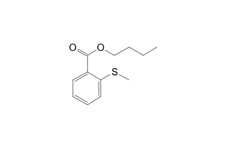 Benzoic acid, 2-(methylthio)-, butyl ester