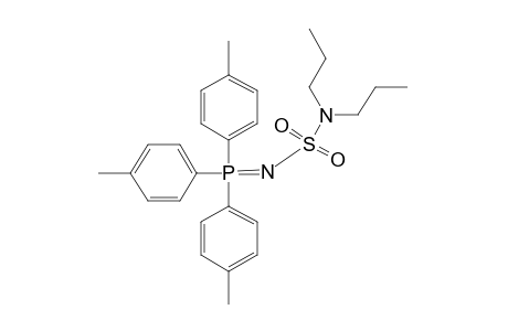 N,N-dipropyl-N'-(tri-p-tolylphosphoranylidene)sulfamide