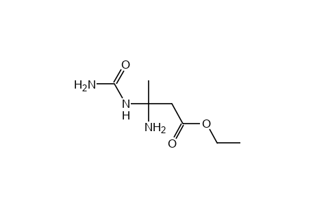 3-AMINO-3-UREIDOBUTYRIC ACID, ETHYL ESTER