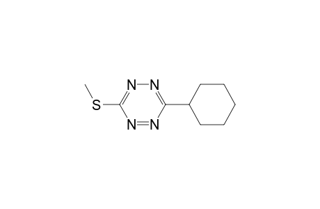 3-cyclohexyl-6-(methylthio)-1,2,4,5-tetrazine