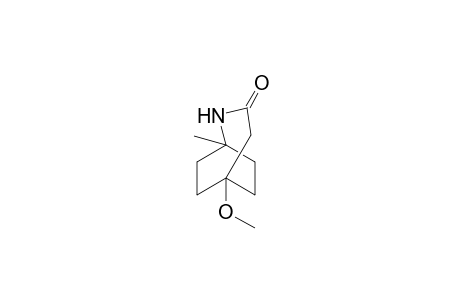 5-methoxy-1-methyl-2-azabicyclo[3.2.2]nonan-2-one