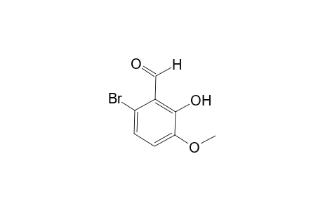 6-Bromo-2-hydroxy-3-methoxybenzaldehyde