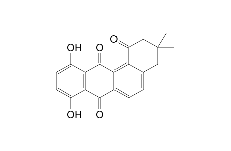 3,3-dimethyl-8,11-bis(oxidanyl)-2,4-dihydrobenzo[a]anthracene-1,7,12-trione