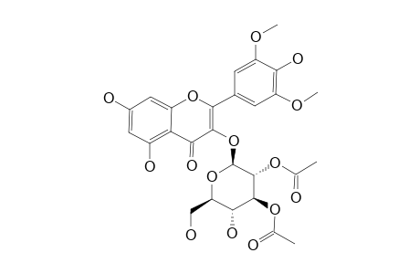 3',5'-O-DIMETHYL-MYRICETIN-3-O-BETA-D-2'',3''-DIACETYL-GLUCOPYRANOSIDE