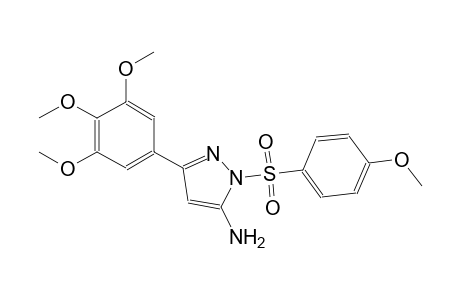 1H-pyrazol-5-amine, 1-[(4-methoxyphenyl)sulfonyl]-3-(3,4,5-trimethoxyphenyl)-