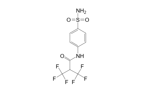 3,3,3-Trifluoro-N-(4-sulfamoylphenyl)-2-(trifluoromethyl)propionamide