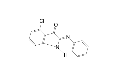 4-CHLORO-2-(PHENYLIMINO)-3-INDOLINONE