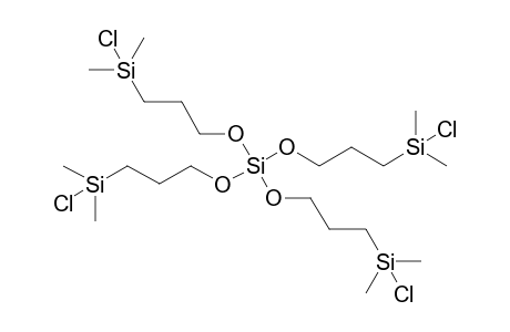 Tetra[(3-chlorodimethylsilyl)propoxy]silane