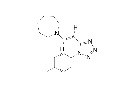 trans-5-[2-(hexahydro-1H-azepin-1-yl)vinyl]-1-p-tolyl-1H-tetrazole