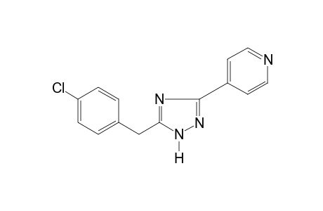 5-(p-chlorobenzyl)-3-(4-pyridyl)-s-triazole