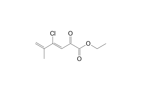 (Z)-4-Chloro-5-methyl-2-oxo-hexa-3,5-dienoic acid ethyl ester