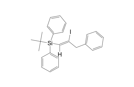 (Z)-1-tert-BUTYL-(DIPHENYL)-SILYL-2-IODO-3-PHENYL-PROP-1-ENE