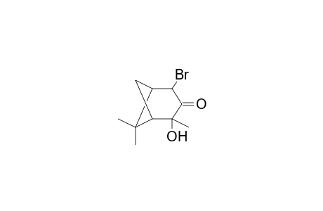 (-)-2,6,6-TRIMETHYL-4-BROMOBICYCLO[3.1.1]HEPTAN-2-OL-3-ONE