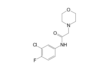 3'-chloro-4'-fluoro-4-morpholineacetanilide